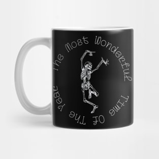 Holiday Skeleton Mug